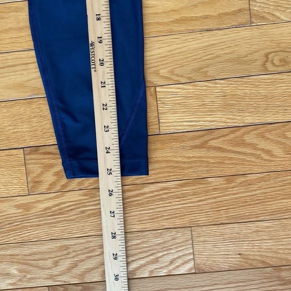 NIKE PRO DRI-FIT DEEP ROYAL BLUE LEGGINGS size small - Picture 9 of 10